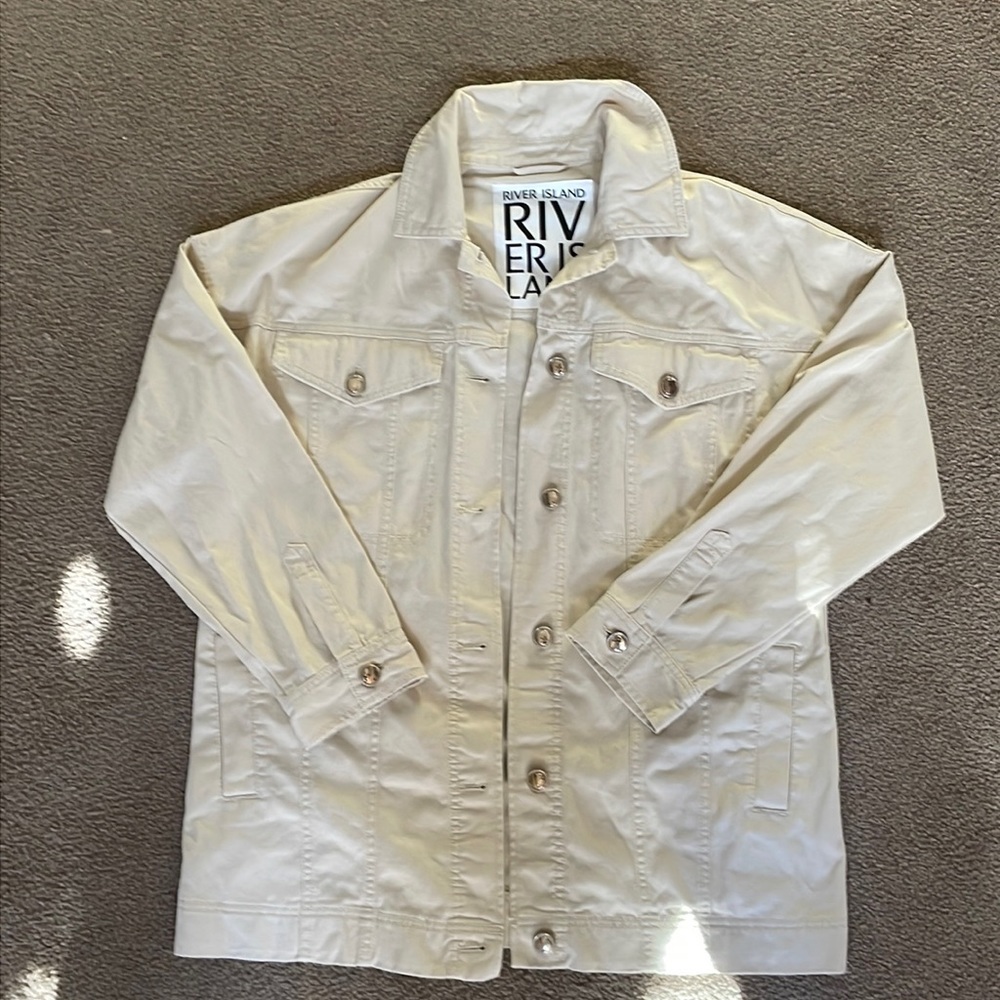 Boyfriend Cream Jacket